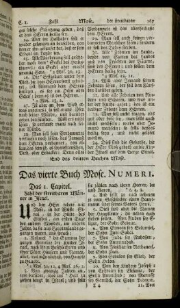 Das vierte Buch Mose. Numeri.
