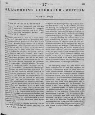 Winer, G. B.: Grammatik des biblischen und targumischen Chaldaismus. 2. Aufl.. Für akademische Vorlesungen. Leipzig: Wöller 1842