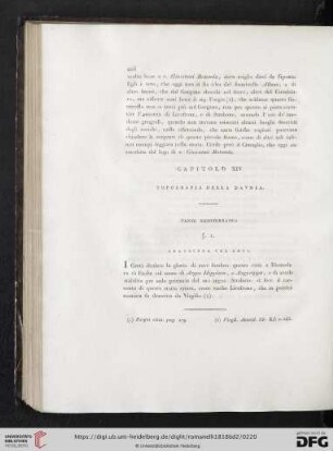 Capitolo XIV. Topografia della Daunia. Parte mediterranea