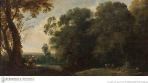 Waldige Landschaft