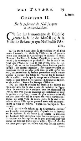 Chapitre II. De la posterité de Nui jusques à Alänzä-Chan
