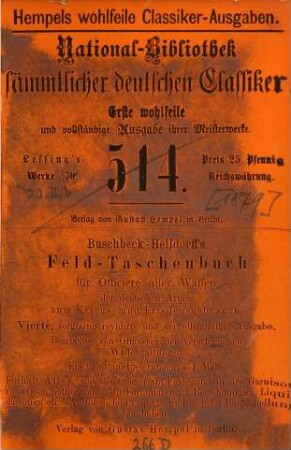 Lessing's Werke, 20,2. 2. Abth. Briefe an Lessing