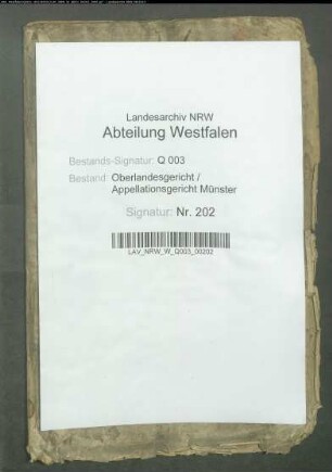 Kreditoren der Droste Nienbergschen Konkursmasse ./. Konkursmasse (Droste zu Erwitte, Droste Senden, von Ascheberg u.a.)