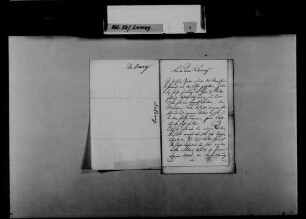 Schreiben von N.N. von Dawans, Mannheim, an August Lamey: Zukunft des Mannheimer Journals.