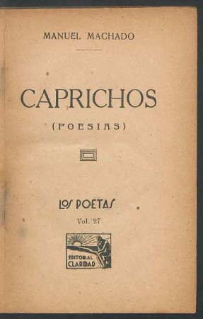 Caprichos : (poesías)