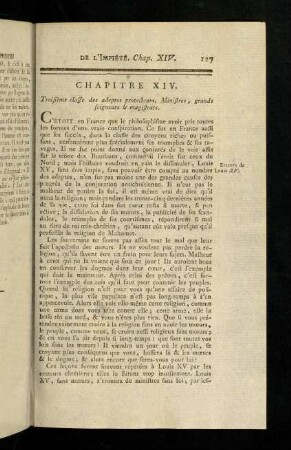 127-150, Chapitre XIV