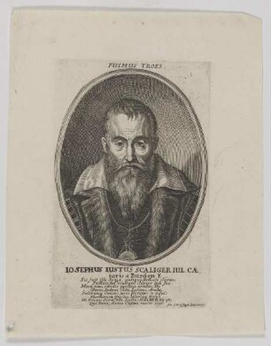 Bildnis des Iosephus Iustus Scaliger
