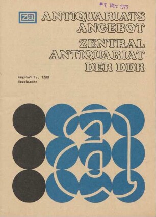 Nr. 1308: Geschichte