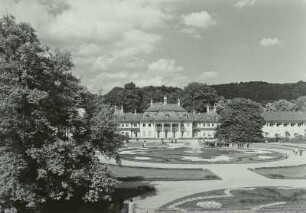 Bergpalais, Hofseite, Ansicht von Südwesten