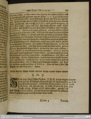 Die drey und viertzigste Predigt aus Zach. VII. v. 13.