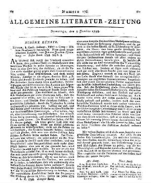 Shakespeare, W.: Schauspiele. Bd. 1. Neue, ganz umgearbeitete Ausgabe von J. J. Eschenburg. Zürich: Orell, Geßner, Füßli 1798