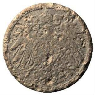 Fundmünze, 10 Pfennig, 1920