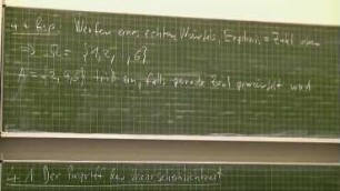 Der Begriff der Wahrscheinlichkeit