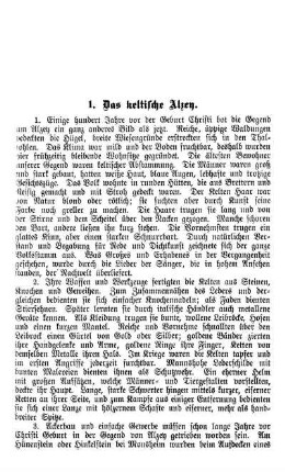 Das keltische Alzen.
