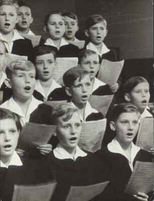 Der Dresdner Kreuzchor beim Konzert