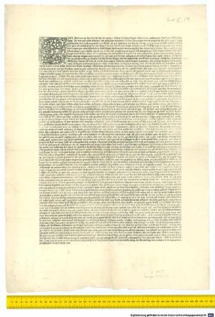 Bulla indulgentiarum Pastoris aeterni. Rom, 1479.10.07.
