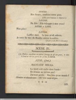 Acte Quatrieme: Scene IV.