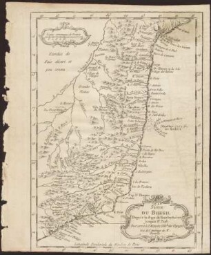 Suite Du Bresil : Depuis la Baye de Tous les Saints jusqu'a St. Paul ; Pour servir à l'Histoire Génle. des Voyages