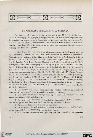 2.Ser. 12.1919: De algemeene vergadering te Nijmegen