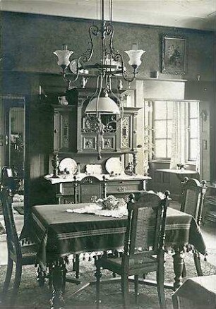 Fischer, Theodor; Schweinfurt (Bayern); Haus Wirsing - Esszimmer