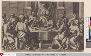 [Das letzte Abendmahl; The last supper]