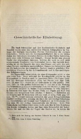 Monumenta Suinfurtensia historica : inde ab anno DCCXCI usque ad annum MDC = Denkmäler der Schweinfurter Geschichte