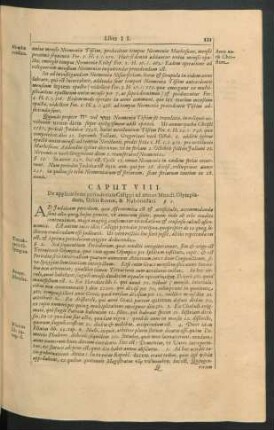 Caput VIII. De applicatione periodorum Calippi ad annos Mundi, Olympiadum, Urbis Romae, & Nabonassari.