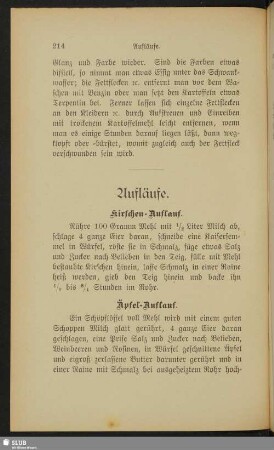 Aufläufe