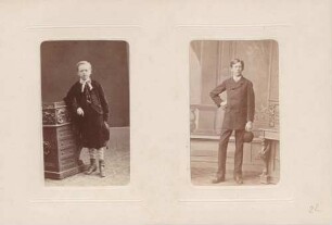 links: Unbekannt (Knabe) rechts: Unbekannt (Knabe)