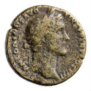 Münze, Sesterz, 145 - 161 n. Chr.