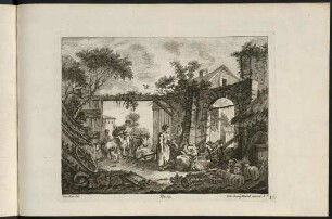 163r-166v, Aus einer Serie (Seriennummer 75) Bauernhöfe