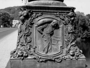 Brücke der Tschechischen Legionen — Kandelaber