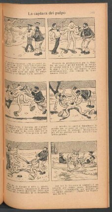 La captura del pulpo - [Cómic]