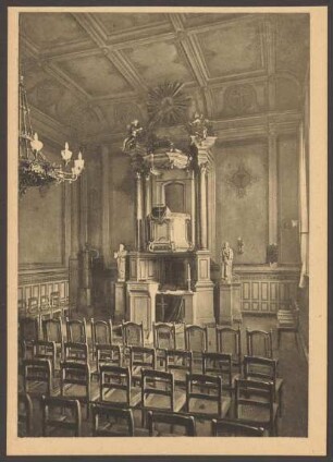 Ansichtskarte St. Gertraudt-Stiftung, Kapelle, Wartenburgstraße 1