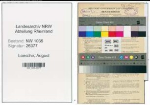 Entnazifizierung August Loesche , geb. 27.12.1899 (Bergmann)