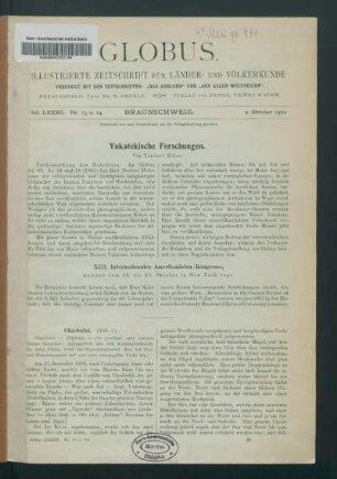 Yukatekische Forschungen