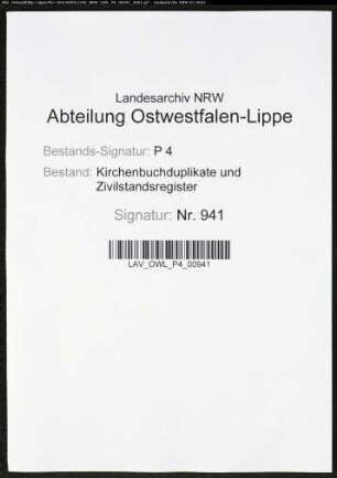 Kirchenbuchduplikat der katholischen Gemeinde Weitmar, Stadt Bochum (GHT 1873-1874). (Gemeinde: Katholischen Gemeinde)