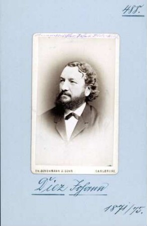 Diez, Johann, Nationalliberale