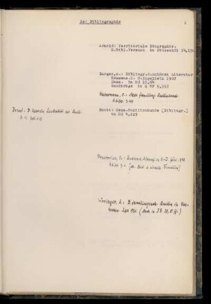 Ia: Bibliographie