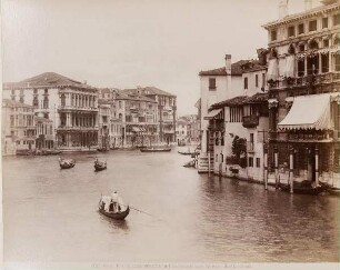 Canal Grande gesehen von der Ponte dell’Accademia, Venedig
