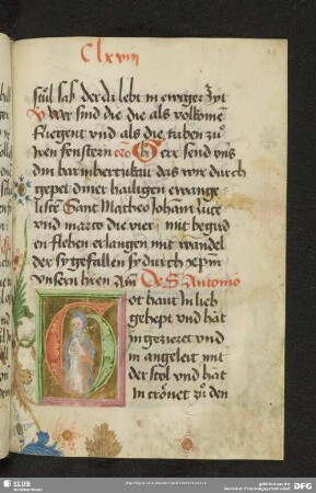 63r: historisierte Deckfarbeninitiale