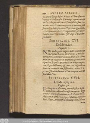 Schediasma CVII.
