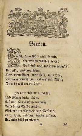 Geistliche Oden und Lieder