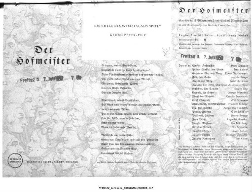 Der Hofmeister
