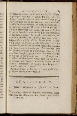 Chapitre XIV. - Chapitre XV.