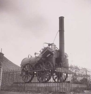 Dampflokomotive B. R. Stephenson, um 1825, Canterbury
