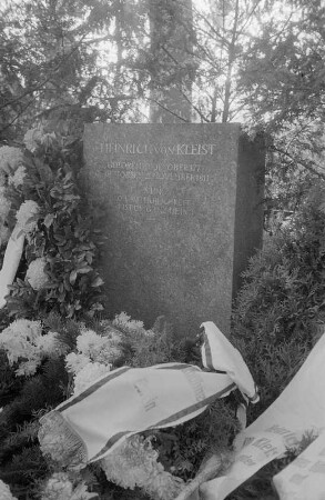 Kranzniederlegung anlässlich des 145. Todestages Heinrich von Kleists