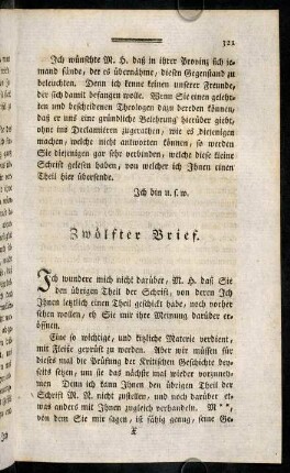 321-370, Zwölfter Brief.