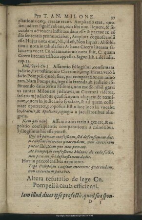 Altera refutatio de lege Cn. Pompeii a causa efficienti
