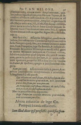 Altera refutatio de lege Cn. Pompeii a causa efficienti